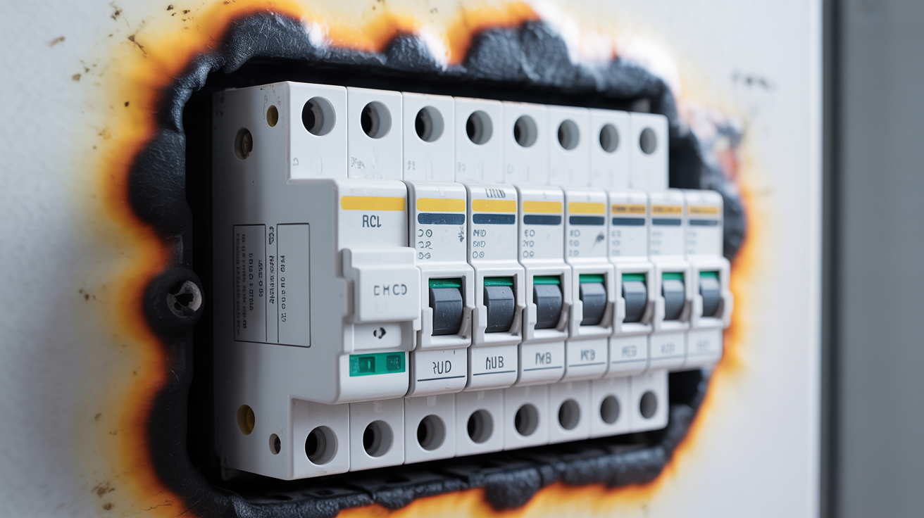 Burning Smell from Fuse Box - Emergency electrical repair Edinburgh